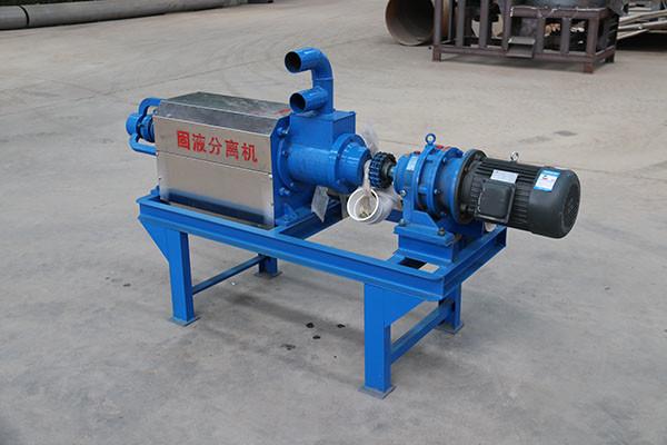 Quality Continuous Operation Cow Manure Dewatering Machine Solid Liquid Separator for sale
