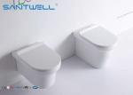 Wall Mounted Concealed Cistern Ceramic Toilet Modern Water Saver Flush Types