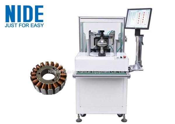 Quality Automatic Table Fan Multi Poles Stator Winding Machine / Machinery For External Armature for sale