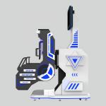 Virtual Reality VR Movement Platform VR 360 Game Machine With 1kw Power