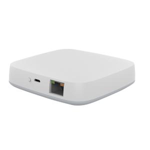 Buy cheap Remote Control Zigbee Wifi Gateway 90mm×90mm Zigbee Gateway Hub Wired product