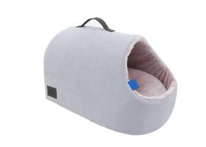 Memory Foam Medium Size Washable Dog Bed Pet Cages Cloth Cave House 65CM