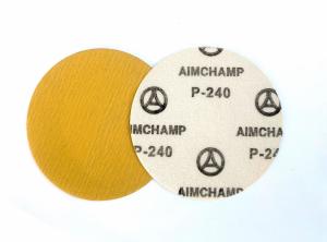 China Gold Hook & Loop Sanding Discs 5 8 Hole-50 Pack diverse sizes and grits on sale
