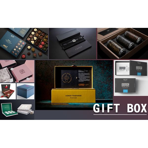 Offset Printing Custom Magnetic Closure Boxes 36cm×21cm×15cm