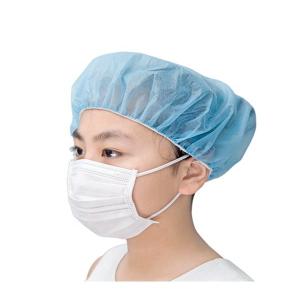 Multi Color Disposable Plastic Caps , Hospital Head Cap Logo Customized