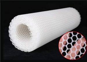 Buy cheap 100mm Plastic Garden Netting Hexagonal Hole White Extruded Hdpe Plain product