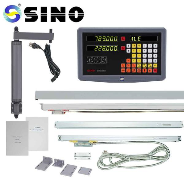 Quality RoHS 2 Axes Lathe Machine DRO Kit With Green LED Display Module for sale