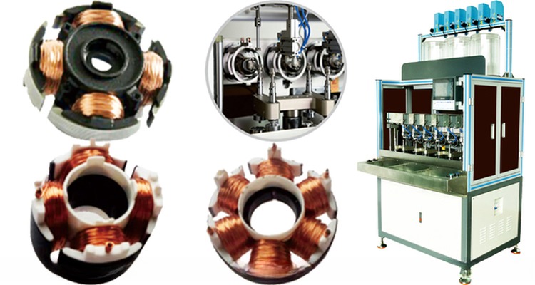 Dc Brushless Motor Cooling Fan Micro Motors Automatic Winding Machine Tooling Fixture