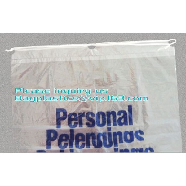 Biodegradable 22" X 28" Nylon Laundry Bags Two Shoulder Straps For Easy Backpack Carrying With bagplastics bagease packa