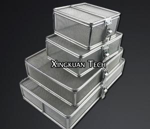 Buy cheap Stainless Steel 304 Precision Cleaning Tray With Locked Cover For Hospital product
