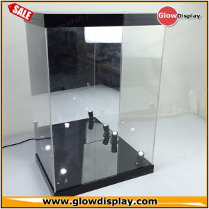 Buy cheap factory custom collectiable toy figure acrylic display case with LED light product