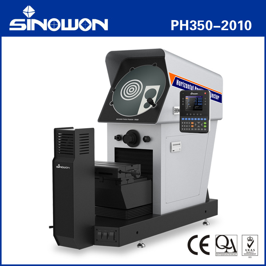 Ø350mm Horizontal Profile Projector Digital High Resolution Optical System PH350-2010