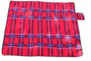 Buy cheap Red Outdoor Camping Mat Waterproof Picnic Blanket Polyester Sponge Material product