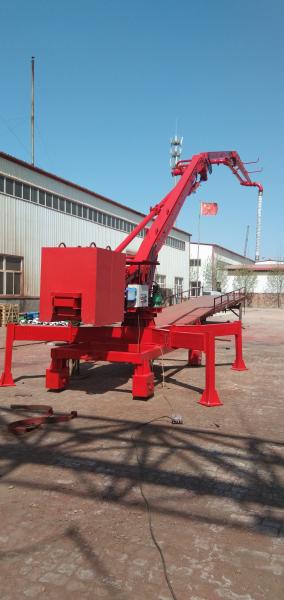 Quality Three Foldable Sections 17m Concrete Tower Boom , 20Mpa Concrete Placement Boom for sale