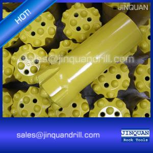 Buy cheap R32 thread button drill bits 48mm, 51mm, 57mm, 64mm, 70mm, 76mm ballistic button bits product