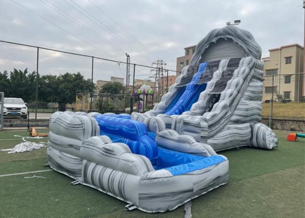 Quality Backyard nylon thread Inflatable Water Slide For Kids for sale