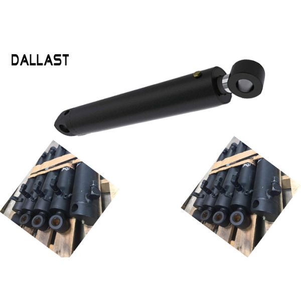 Welded Boom Agricultural Dump Truck Double Acting Hydraulic Ram Medium Pressure