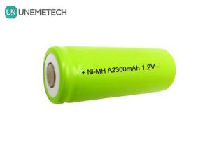 UNEMETECH Ni-MH A 2300mAh Battery 1.2V A2300 Nickel Metal Hydride Batteries For Micro-Robot