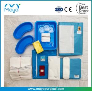 China MAYO Surgical C-Section Procedure Pack With Cesarean Drape on sale