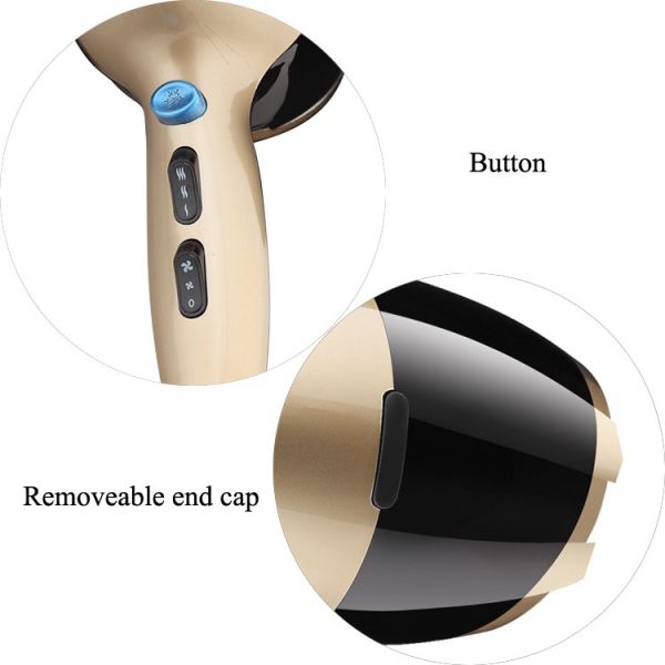 DC 2200W Ionic Electric Hair Dryer With Moisturizing Hair Care