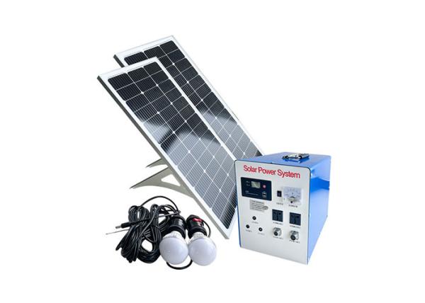 Quality 2000W Mono Silicon Home Solar Electric System Off Grid Inverter 100h For Camping Travelling for sale