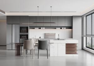 Multi-Functional Furniture Customized Simple Designs Modular Kitchen Cabinet
