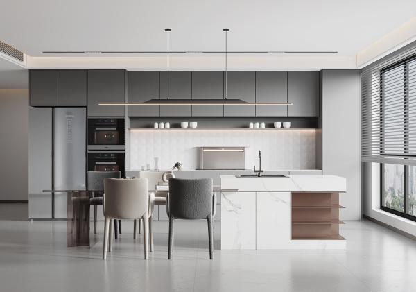 Quality Multi-Functional Furniture Customized Simple Designs Modular Kitchen Cabinet for sale