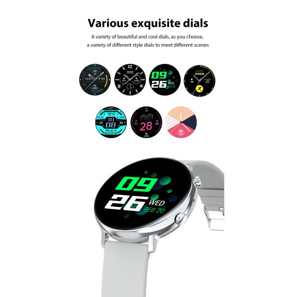3 ATM Waterproof Bluetooth Smart Wrist Watch MTK2502 Android Sport Smart Watch