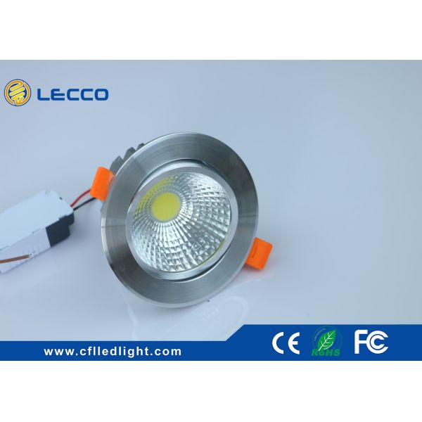 5W COB LED Spot Lights Exterior 15 Degree Adjust Angle 100 LM / W