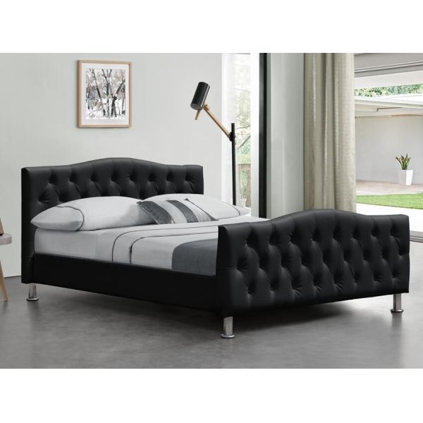 PU 5ft Ottoman Storage Bed