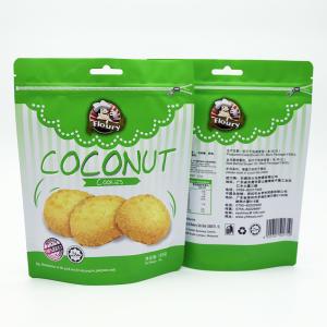 China Personalized Biscuit Packaging Custom Ziplock Bags With Airtight Seal on sale