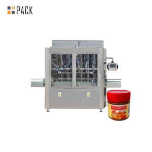 China Tomato Paste Jar Automatic Paste Filling Machine 20L To 200L High Filling Accuracy on sale