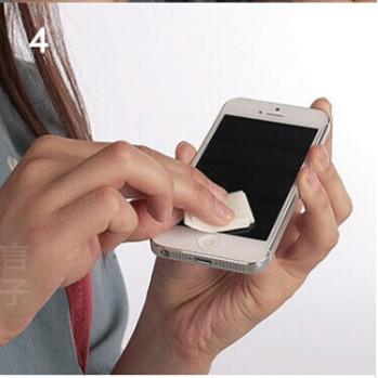 Quality Disposable single packed customized mobile phone screen wipes for sale