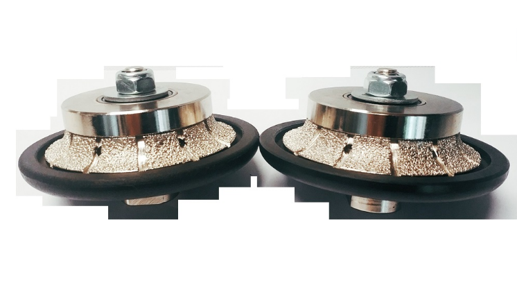 Demi Bullnose 75mm Router Bit Hand Profile Wheels for Grinding Granite Countertop