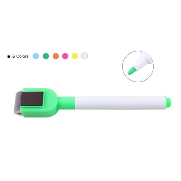Hot sale Dry Erasable whiteboard marker pen with brush, hot sale refillable whiteboard markers