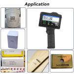 ABS / Metal Handheld Barcode Printer , Portable Hand Barcode Printing Machine
