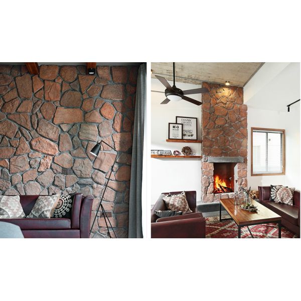 AAA Grade Cement Cultured Stone Brick for Exterior Interior Walls