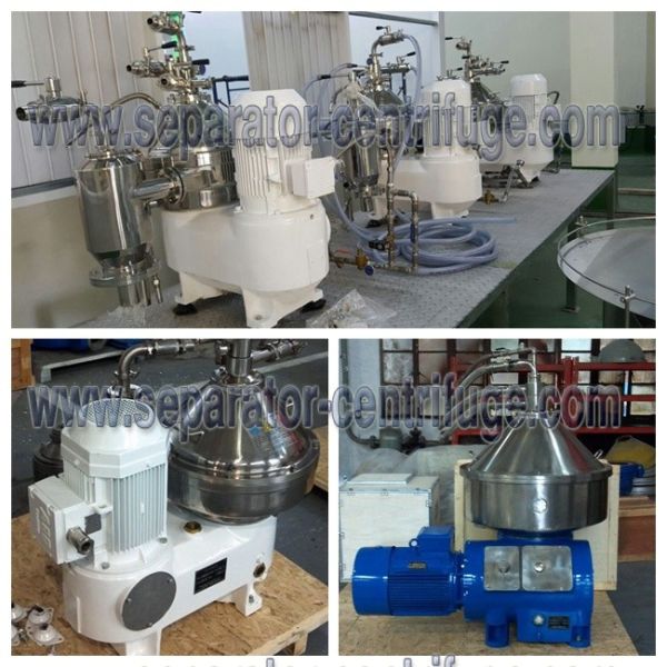 High Speed Disc Stack Centrifuge for Cold Pressed Coconut Oil Extraction