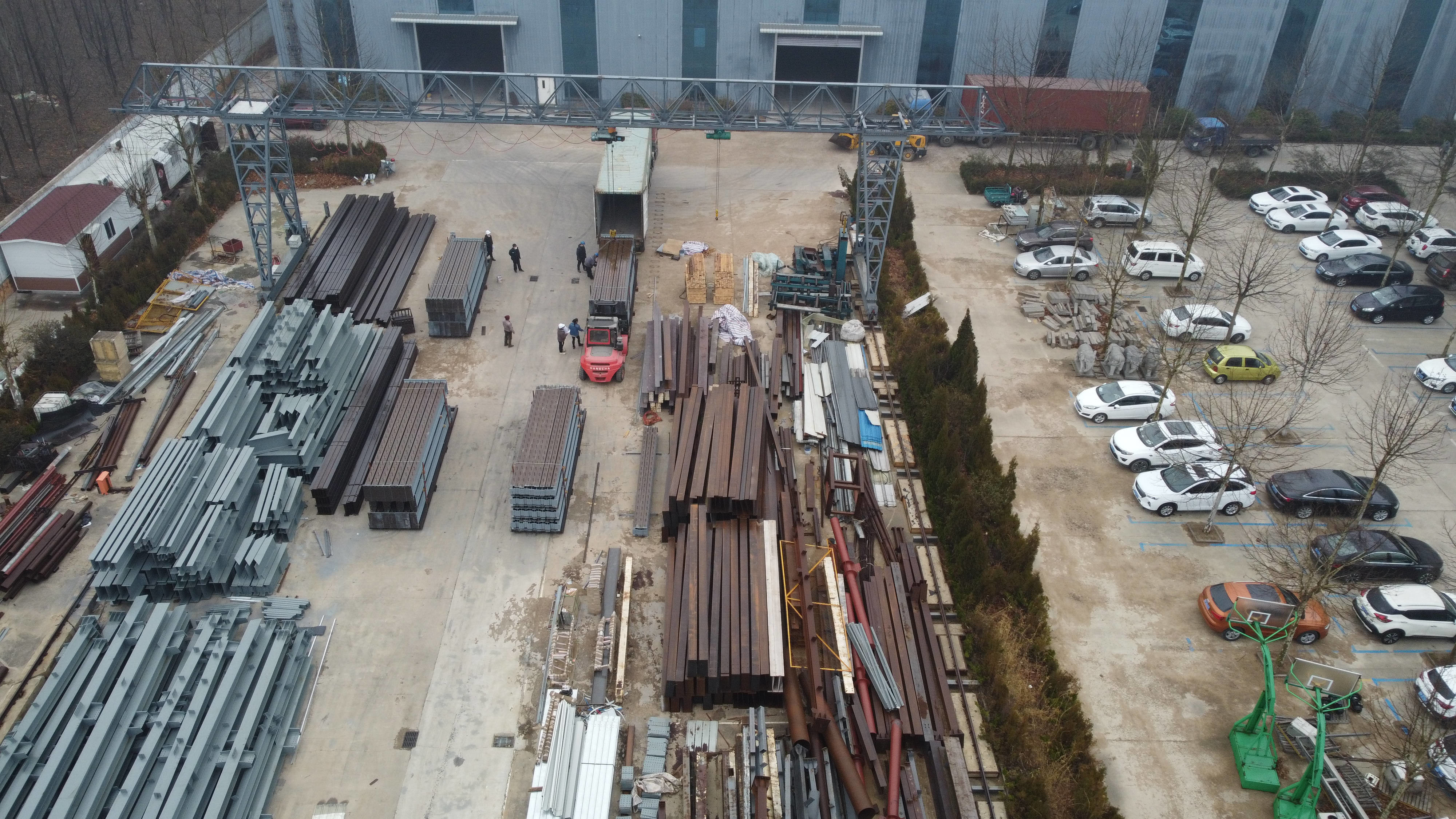 Computer Design Large Span Steel Workshop Easy Assemble Customized Factory Price Light Steel Structure Warehouse