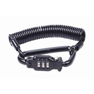 Buy cheap Elastic Spiral High Security Cable Lock Motorcycle Helmet Lanyard Combination Lock product