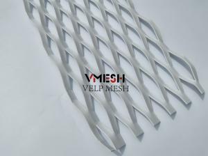 China Aluminium Ceiling Cladding Wall Expanded Mesh Diamond Customized on sale