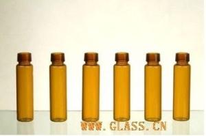 Custom Logo, Clear / Amber, Medical, Pharmaceutical Screw Glass Bottles AM-MGB