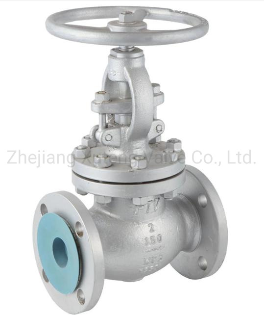 ANSI Manual Stainless Steel Globe Valve 150 Class with Rising Steam (model)