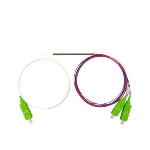 Buy cheap Fused Wavelength Division Multiplexer , Fiber Multiplexer Single Mode product