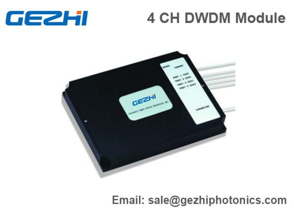 Dense WDM Mux Demux Module box 4 Channel LC/PC Optical DWDM System
