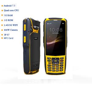Buy cheap S5 Model IP67 Industrial Android 7.0 Handheld PDA Qr Code Scanner 1D 2D Barcode Reader for Logistics Warehouse product