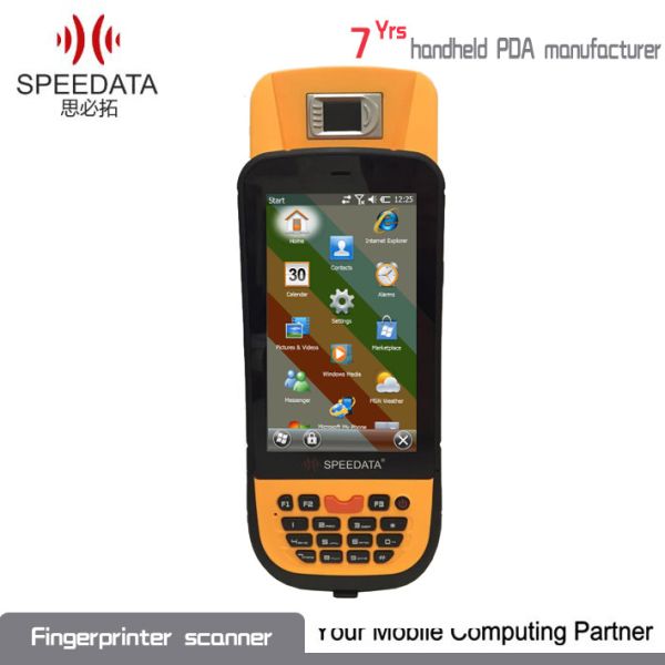 Wireless Handheld UHF Reader 1Ghz 5MP Camera Orange Windows / Android