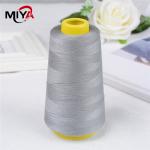 Colored Spun Polyester Thread Dyed Pattern Different Thickness