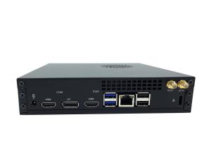 Buy cheap J1900 Thin Mini PC Noiseless , Fan Cooling Type Bare Bones Mini PC Black Shell product