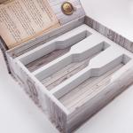 Embossing Magnetic Cardboard Gift Boxes , Custom Printed Rigid Boxes For 6 Beer